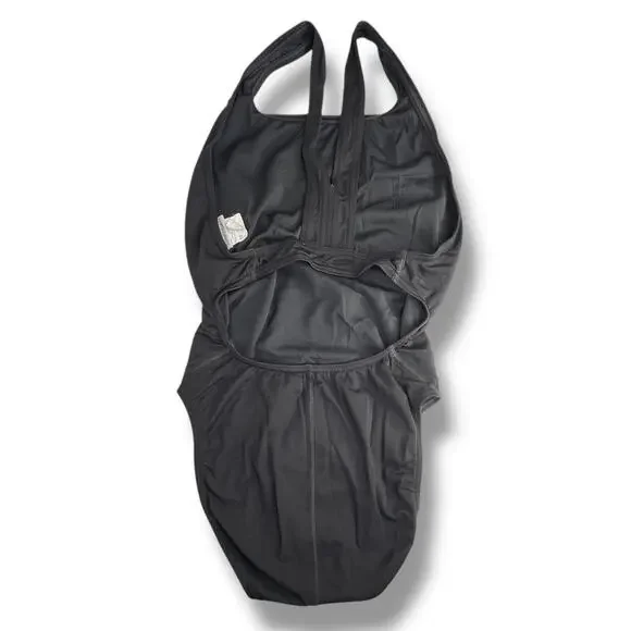 Women's Speedo Endurance Super Proback Solid One piece Black Swimsuit 6 / 32 - Picture 8 of 11